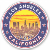 Sticker Los Angeles (Devant)