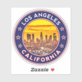 Sticker Los Angeles (Feuille)