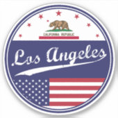 Sticker Los Angeles (Devant)