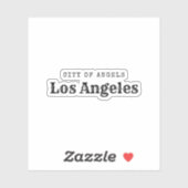 Sticker Los Angeles Ville des Anges (Feuille)