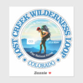 Sticker Lost Creek Wilderness Loop (Hiker C) (Feuille)