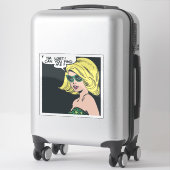 Sticker Lost Youth Found  • Sonic Kool Thing Riot Grrrl (Sur valise)