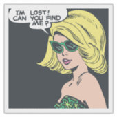 Sticker Lost Youth Found  • Sonic Kool Thing Riot Grrrl (Devant)