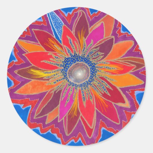 Sticker Lotus Blazing (Devant)