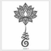 Sticker Lotus Swir (Feuille)