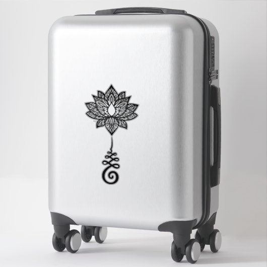 Sticker Lotus Swir (Sur valise)