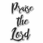 Sticker Louange le Seigneur (Devant)