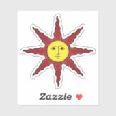 Sticker Louez le soleil (Feuille)