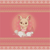 Sticker Louisa le Kangourou Mignon (Devant)