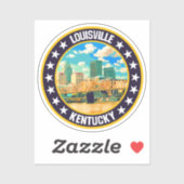 Sticker Louisville (Feuille)