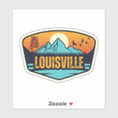 Sticker Louisville Alabama (Feuille)