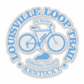 Sticker Louisville Loop (vélo) (Devant)