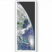 Sticker L'Ouragan Frances Sur Une Terre Partielle. (Devant)