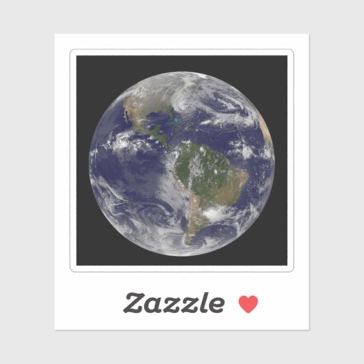 Sticker L'Ouragan Sandy Le Long De La Côte Est Des États-U (Feuille)