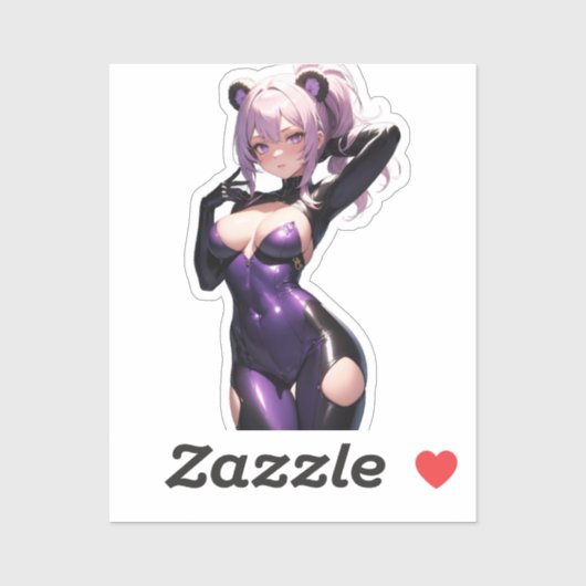 Sticker L'ours cosmique (Feuille)