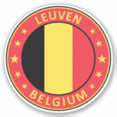 Sticker Louvain (Devant)