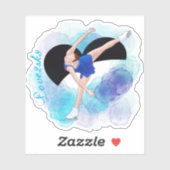 Sticker Love2sk8 (Feuille)