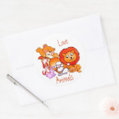 Sticker Love Animals (Enveloppe)