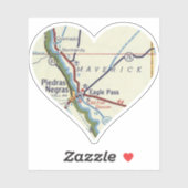 Sticker Love Eagle Pass Texas (Feuille)