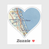 Sticker Love Ft. Pierce Floride (Feuille)