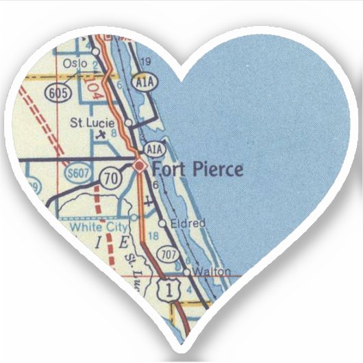 Sticker Love Ft. Pierce Floride (Devant)