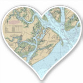 Sticker Love Hilton Head Island (Devant)
