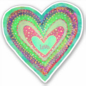 sticker 'Love' Inspiron (Voorkant)