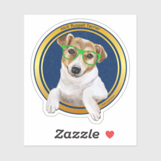 Sticker Love Jack Russell Terrier ワンポイントオリジナルステッカー♡