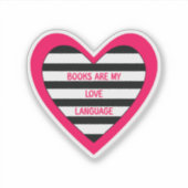 Sticker Love Language Books (Devant)
