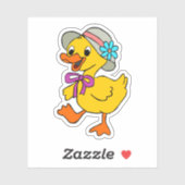 Sticker Love mama canard (Feuille)