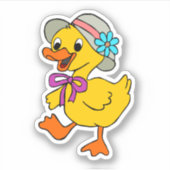 Sticker Love mama canard (Devant)