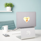 Sticker Love Marfa Texas (Ordinateur portable sur le bureau)