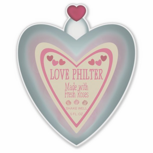 Sticker Love Philter (Devant)