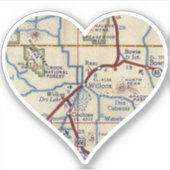 Sticker Love Willcox Arizona (Devant)