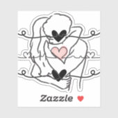 Sticker Love Yourself Self Care (Feuille)