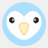 Sticker Lovebird blanc (Devant)