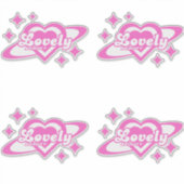 Sticker Lovely (Devant)