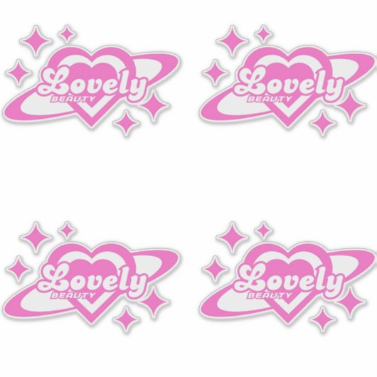Sticker Lovely (Devant)