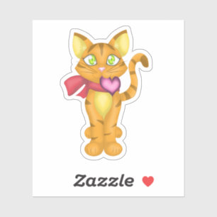 Sticker Lovely Kitty