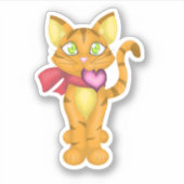Sticker Lovely Kitty (Devant)