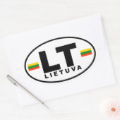 Sticker LT Lietuva (Enveloppe)