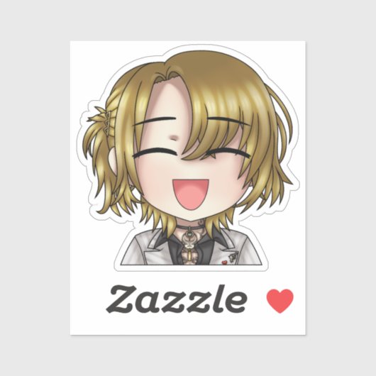 Sticker Luca Kaneshiro Chibi (Feuille)