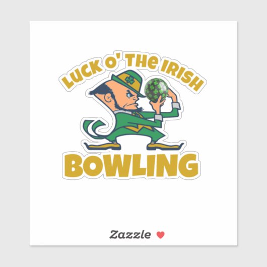 Sticker Luck O' The Irish (Feuille)