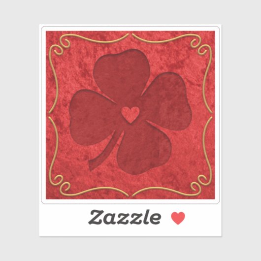 Sticker Lucky (Feuille)