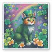 Sticker Lucky Animals in Disguise - St. Patrick’s Day Fun (Devant)