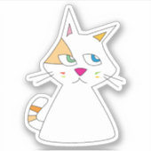 Sticker Lucky Chat Doodle (Devant)