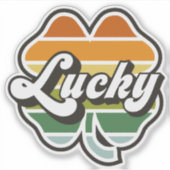 Sticker Lucky Clover (Devant)