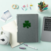 Sticker Lucky Green Shamrock (Couverture iPad)
