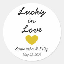 Sticker Lucky in Love