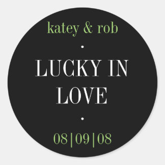 Sticker Lucky in Love